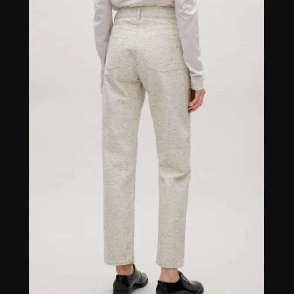 COS Speckled Straight-leg Jeans